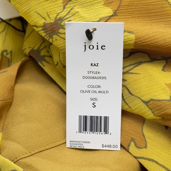 Joie Kaz Silk Floral Midi Dress - Picture 12 of 13